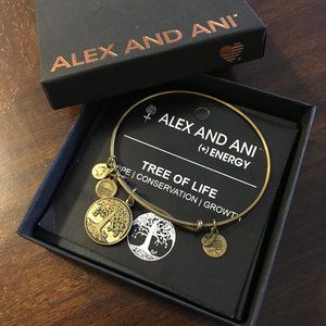 Alex & Ani 'Tree of Life' Adjustable Bangle